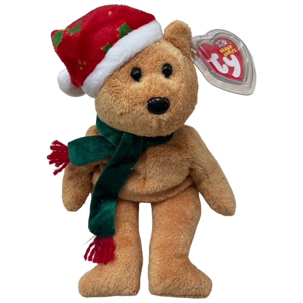 Ty Beanie Babies 2003 Holiday Bear Retired New With Tags!